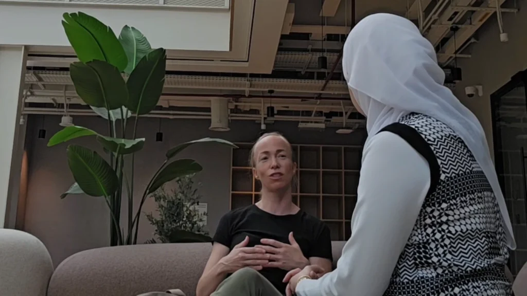 Consultation session with Linn
